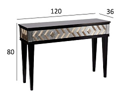 Консоль с выдвижными ящиками