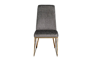 Стул шенилл серый/золото 1 (превью)