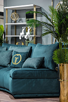 Диван Колизей(Coliseum) модульный бирюзовый