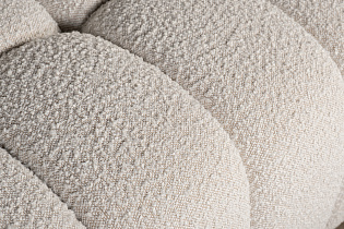 Диван Prato двухместный букле белый