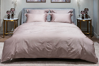 Комплект из 2х наволочек сатиновых 50х70см пудреная роза 4 (превью)