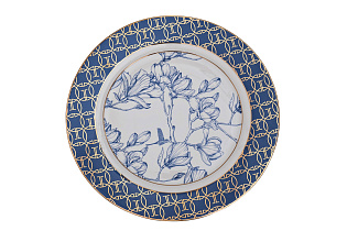 Тарелка обеденная АРТ МАГНОЛИЯ 26,5 см (2)