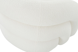 Кресло поворотное белое искусственный мех 5 (превью)