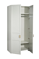 Шкаф двухдверный с полками и штангой бежевый 3 (превью)