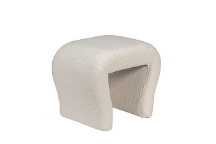 Пуф букле белый 1 (превью)