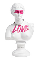 Статуэтка "Античный бюст" женский белый