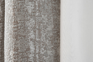 Портьера Амбиция (Ambition) 275х260см серая