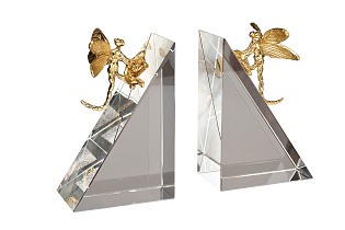 Держатели для книг «Стрекозы» хрустальные 2 (превью)