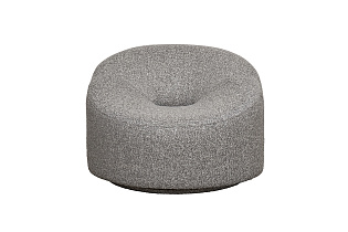 Кресло вращающееся Luna рогожка черно-серое