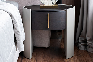 Тумбочка с ящиком темный шпон 8 (превью)