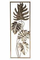 Панно декоративное "Тропические листья"