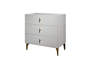 Комод Doria белый