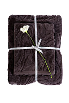 Полотенце «Диана» махровое 50*100 коричневое 5 (превью)