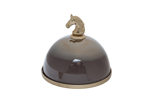 Блюдо с крышкой декоративное Лошадь (Horse)