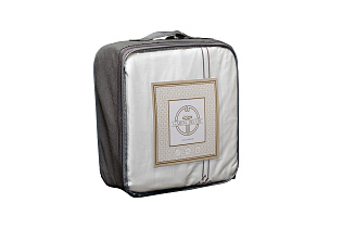 Комплект постельного белья «Арктик» с вышивкой кинг сайз 220х240см серый 13 (превью)