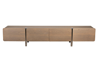 Тумба под телевизор Cмут (Smooth) шпон ясеня