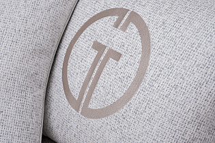 Диван Сорренто(Sorrento) 230М трехместный раскладной светло-бежевый с кантом