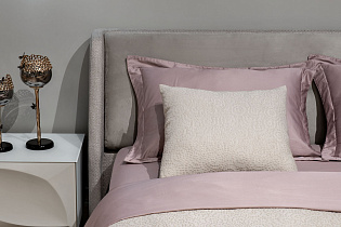 Наволочка декоративная «Иллюзия» 50х50см бежевая 1 (превью)