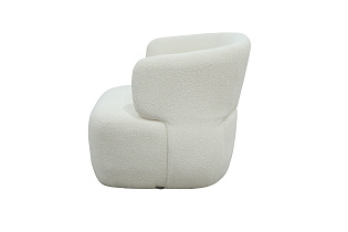 Кресло Tirolo букле белое