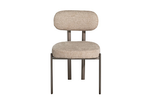 Стул обеденный шенилл бежевый