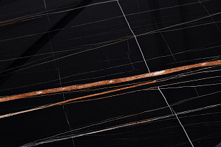 Стол журнальный круглый с полкой черный 5 (превью)