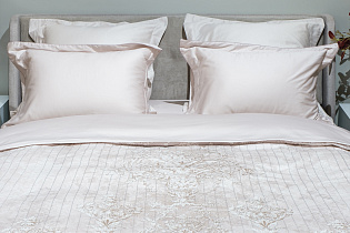 Пододеяльник сатиновый "Эстетика" 220х200см с принтом