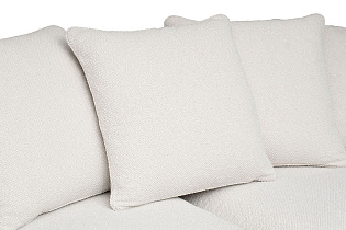 Диван Roberto трехместный букле кремовый