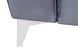 Диван Annette трехместный велюровый сапфир 7 (превью)