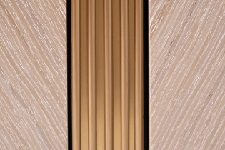 Комод светлый шпон/мраморная столешница 6 (превью)