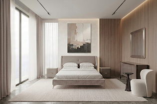 Тумбочка с мраморной столешницей