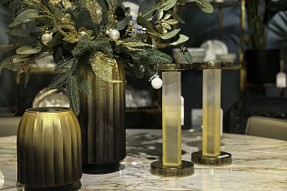 Подсвечник прозрачный