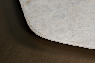 Стол журнальный Остров (Island) с мрамором