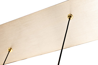 Светильник подвесной Rondo рифленое стекло/золото