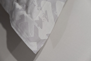 Простыня сатиновая на резинке 180х200х30см бежевая