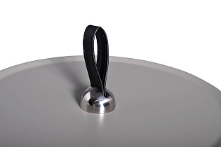 Столик журнальный круглый (кожаная отделка) 2 (превью)