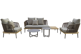 Кресло БЭЙЛИ (BAYLEY) уличное серое