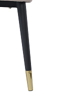 Стул велюровый серо-бежевый