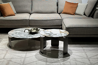 Стол журнальный круглый мраморный 6 (превью)