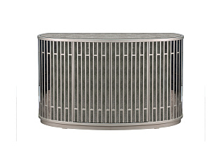 Комод зеркальный двухдверный