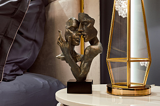 Статуэтка «Влюбленные-2» металлик 3 (превью)