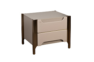 Тумбочка Grimaldi светлая с 2мя ящиками