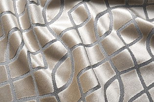 Ткань портьерная/мебельная МЕЛОДИЯ (MELODY)бежевая