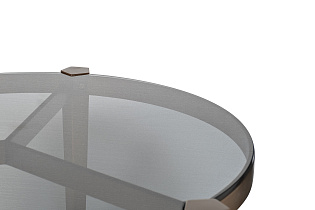 Стол журнальный круглый со стеклом 2 (превью)