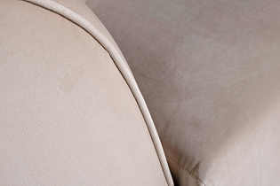 Диван Lucerne трехместный велюровый бежевый