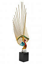 Статуэтка "Жар-птица" с золотым хвостом
