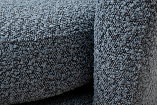 Кресло Napoli вращающееся букле серое