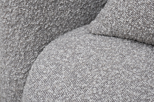 Кресло Верона(Verona) вращающееся букле серое