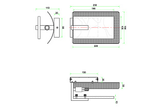 Бра золотое