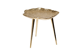 Столик журнальный металлический цвет золото 1 (превью)