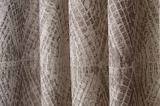 Портьера Змейка (Serpente) 275х260см золотая